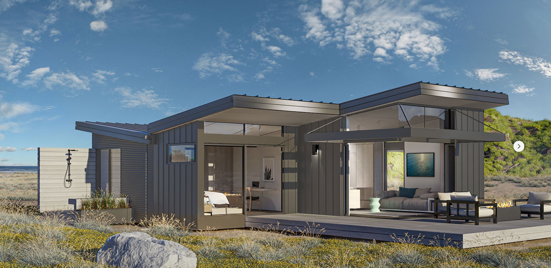 Coastal Flex Plan — exterior day